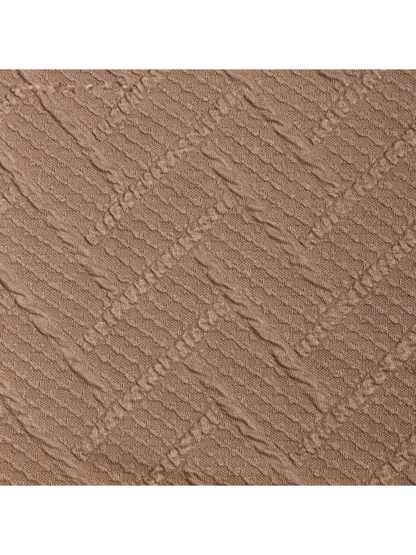 Чехол на стул трикотаж, цвет какао полиэстер 100%