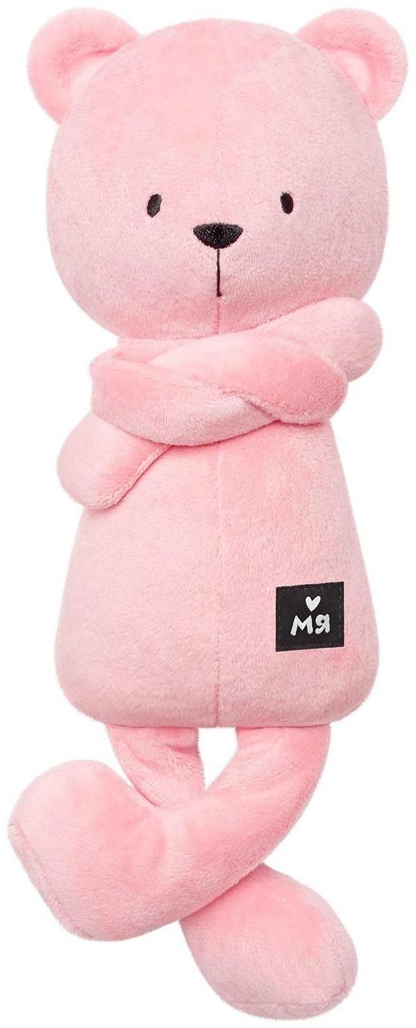 Мягкая игрушка «Мишка Джордж», 33 см, цвет розовый