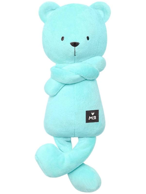 Мягкая игрушка «Мишка Джордж», 33 см, цвет тиффани