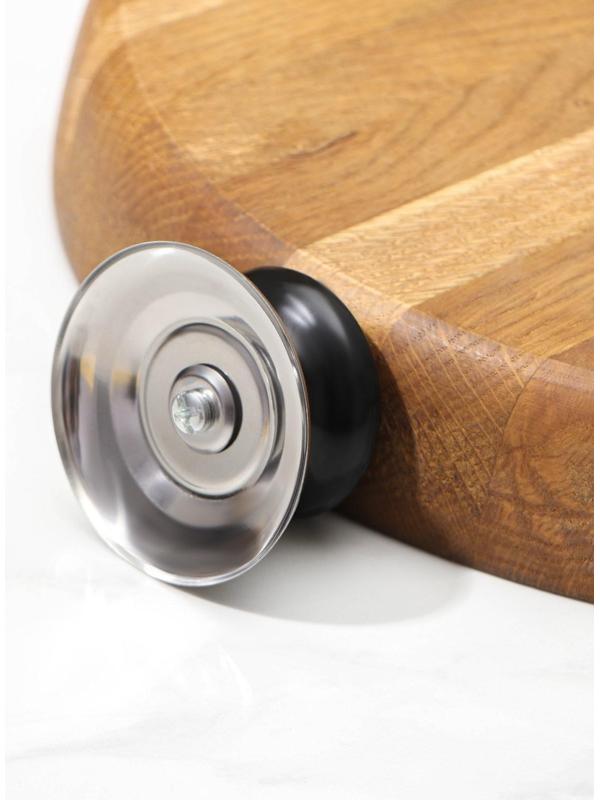 Ручка для крышки на посуду Доляна «Гевни», d=4,5 см, цвет черный