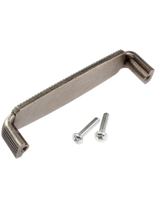 Ручка скоба ELEGANT, 96 мм, керамическая, цвет  цвет старинное серебро