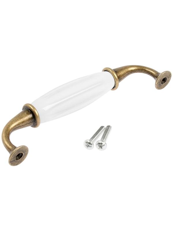 Ручка скоба STYLISH CAPPIO Ceramics 003,керамическая 96 мм, бронза