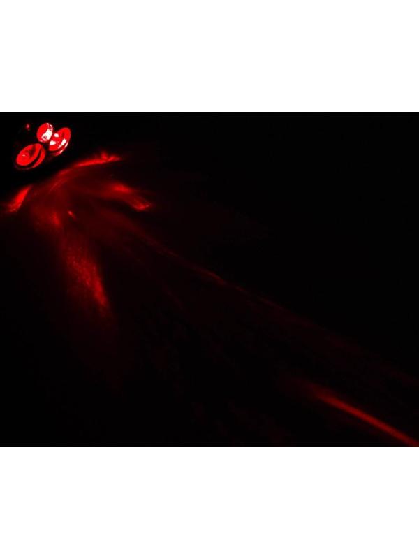 Лазерная указка, с карабином, дальность 1 км, 3 LR 44, 7.3 х 1.2 см, серый