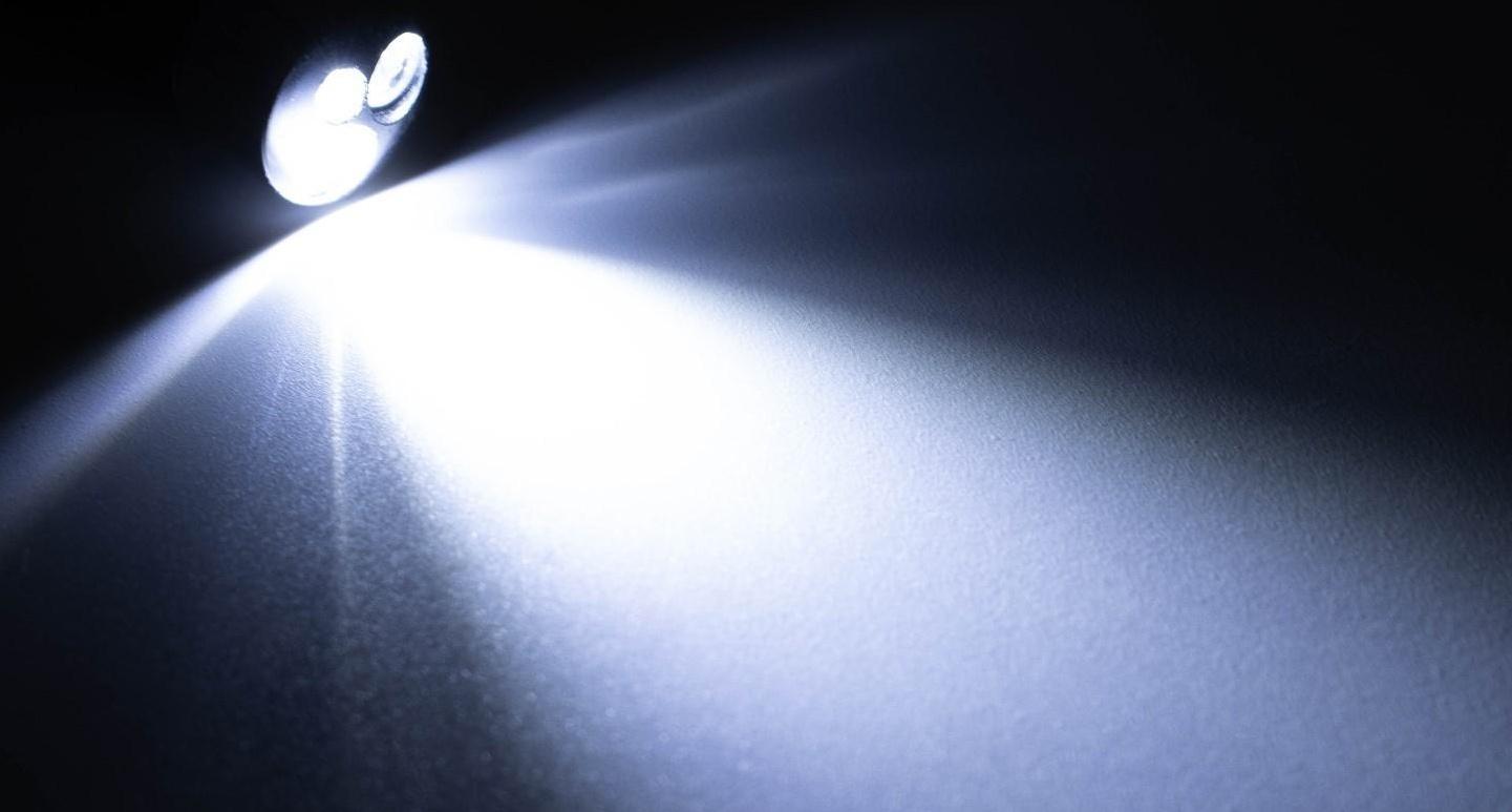 Лазерная указка, с карабином, дальность 1 км, 3 LR 44, 7.3 х 1.2 см, синий