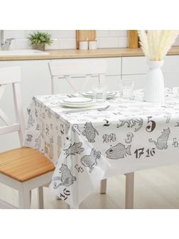 Скатерть-раскраска одноразовая детская «Играем и едим», 110×150 см