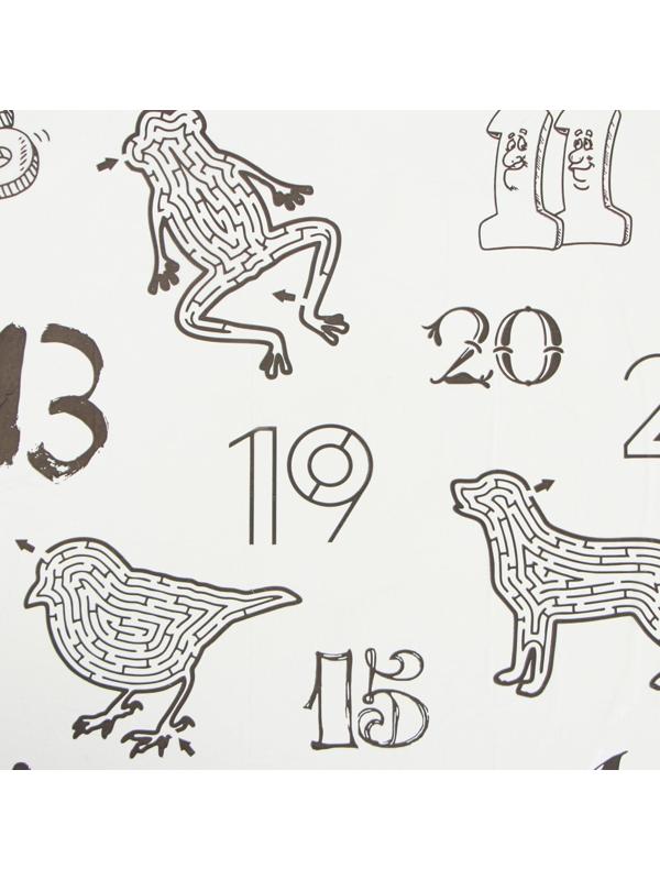 Скатерть-раскраска одноразовая детская «Играем и едим», 110×150 см