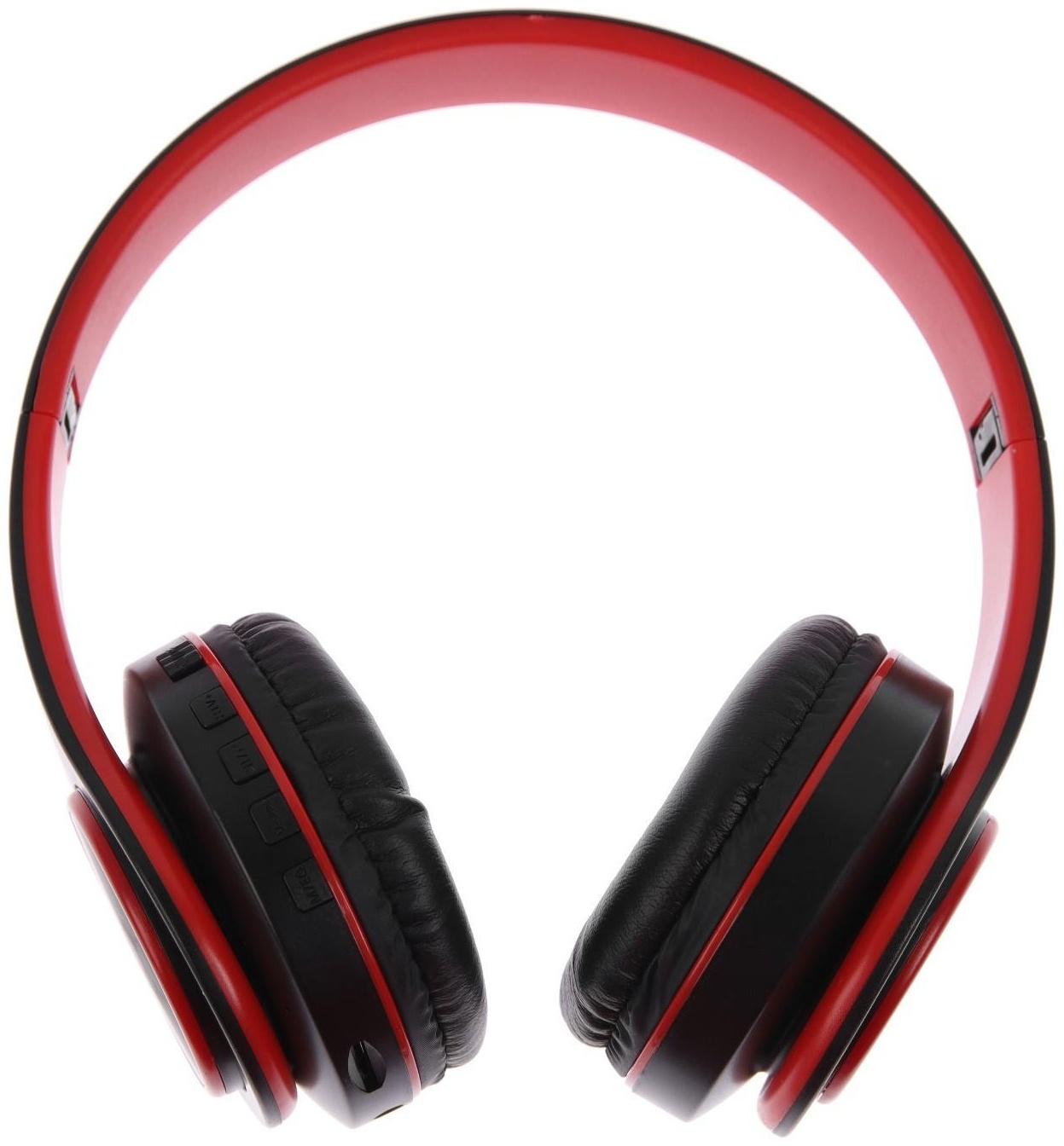 Наушники Т47, беспроводные, полноразмерные, BT, microSD, FM, микрофон, AUX, черные