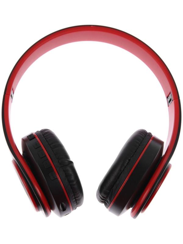 Наушники Т47, беспроводные, полноразмерные, BT, microSD, FM, микрофон, AUX, черные