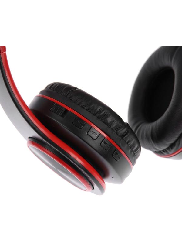 Наушники Т47, беспроводные, полноразмерные, BT, microSD, FM, микрофон, AUX, черные