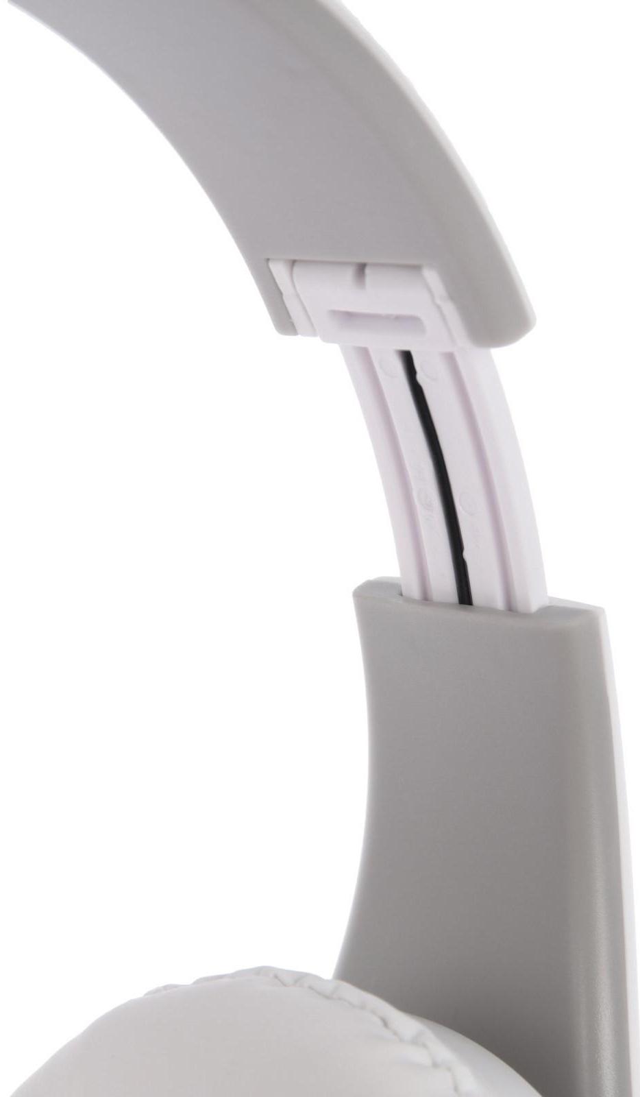 Наушники Т47, беспроводные, полноразмерные, BT, microSD, FM, микрофон, AUX, белые