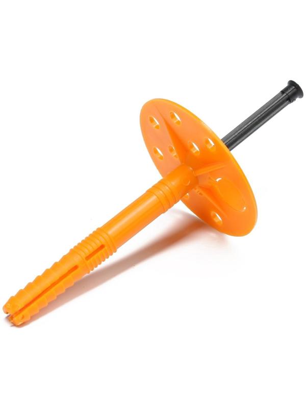 Дюбель ТУНДРА, для утеплителя, с пластиковым гвоздем, 10х90 мм, 50 шт