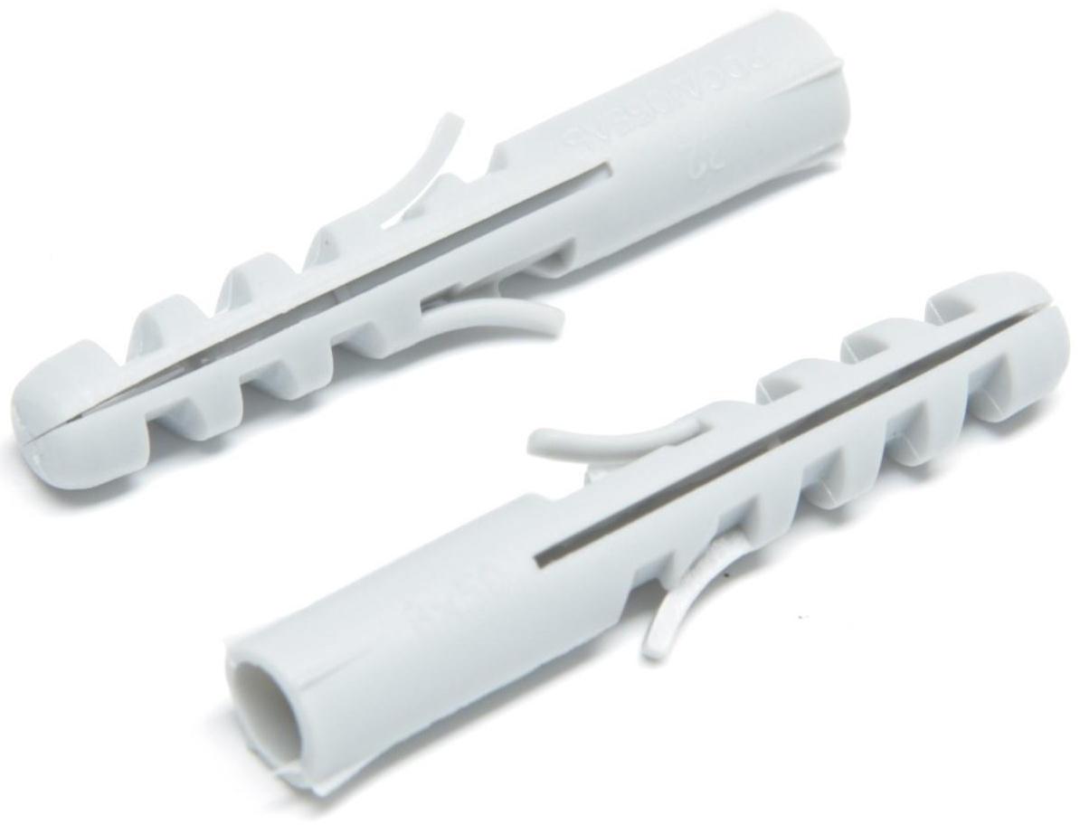 Дюбель ТУНДРА, тип S, распорный, полипропиленовый, 8х50 мм, 50 шт