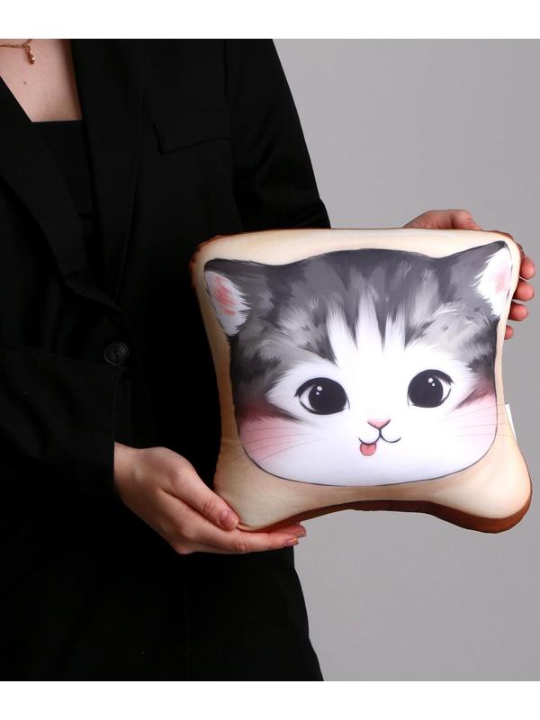 Антистресс подушка «Котик-хлебушек»