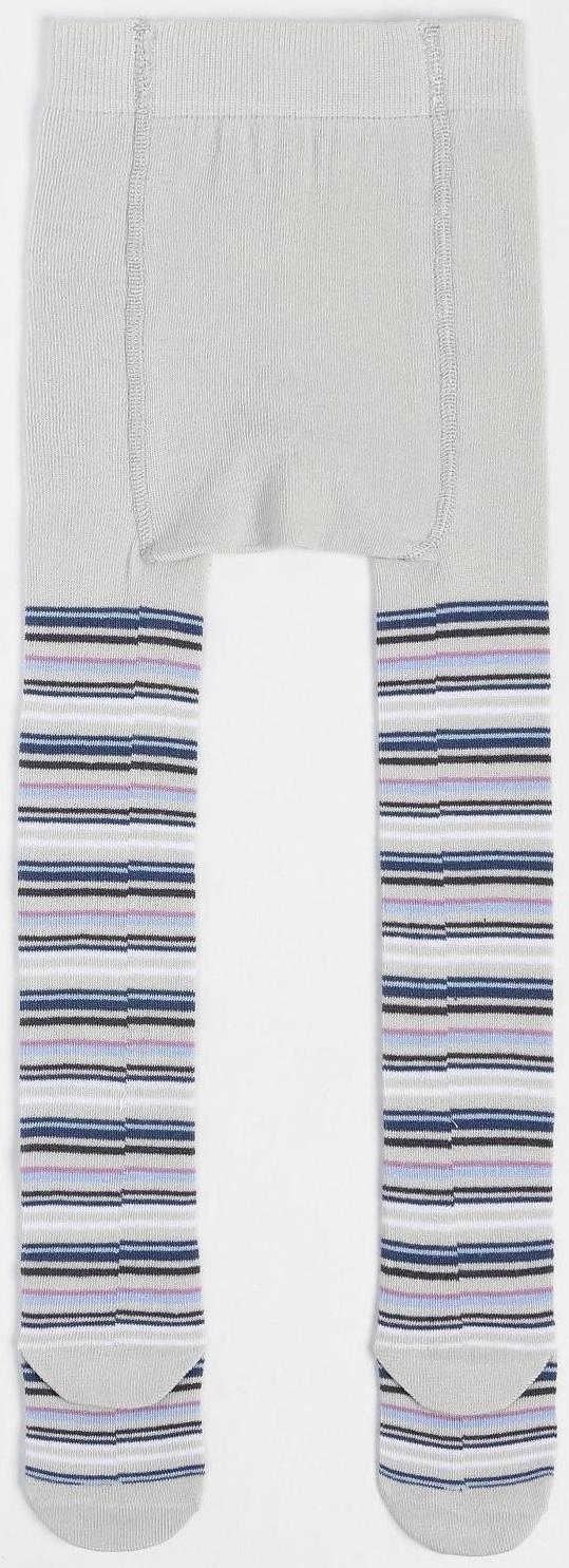 Колготки детские, цвет серый, рост 92-98 см