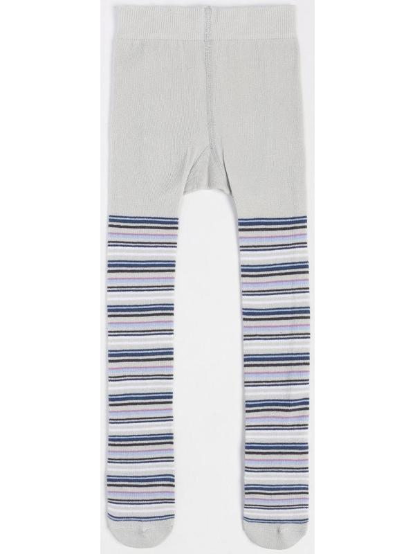 Колготки детские, цвет серый, рост 92-98 см