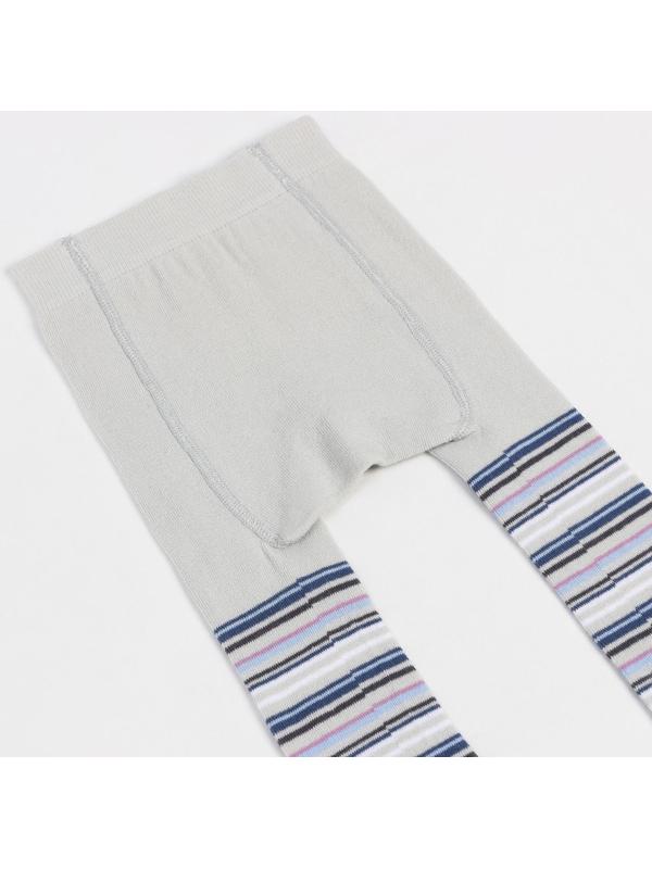 Колготки детские, цвет серый, рост 92-98 см