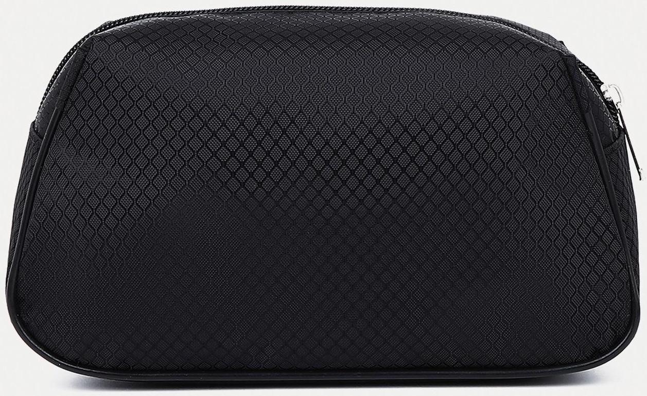 Косметичка на молнии, цвет чёрный