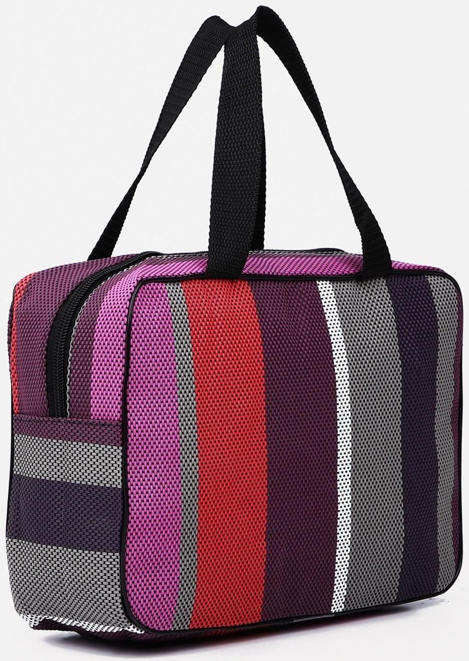 Косметичка на молнии, цвет фиолетовый