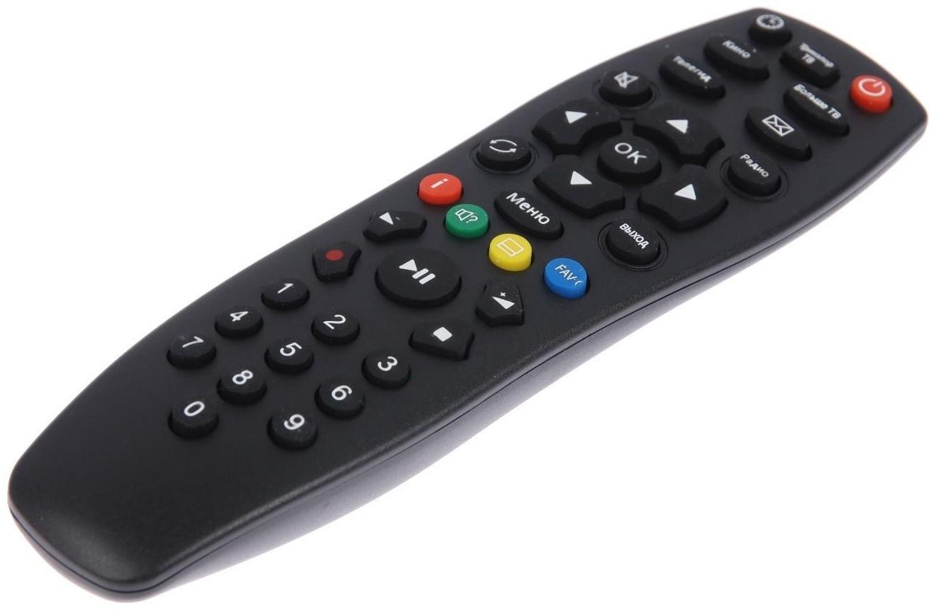 Пульт ДУ REXANT, для ресвера, универсальный, черный