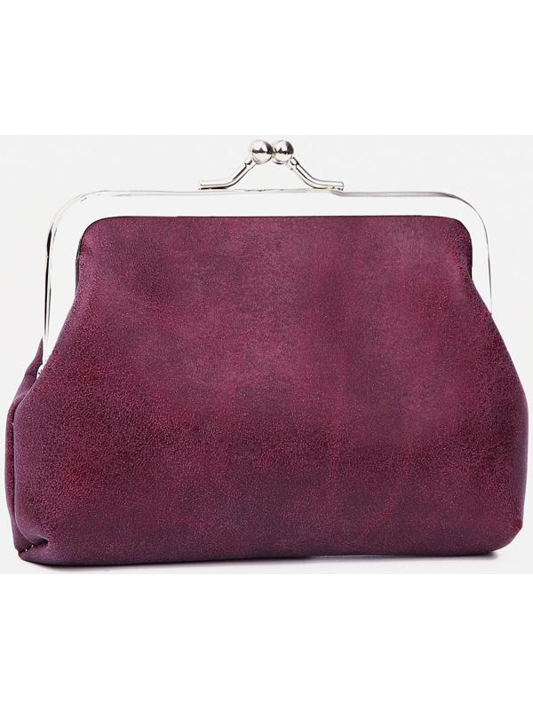 Кошелёк на фермуаре, цвет фиолетовый