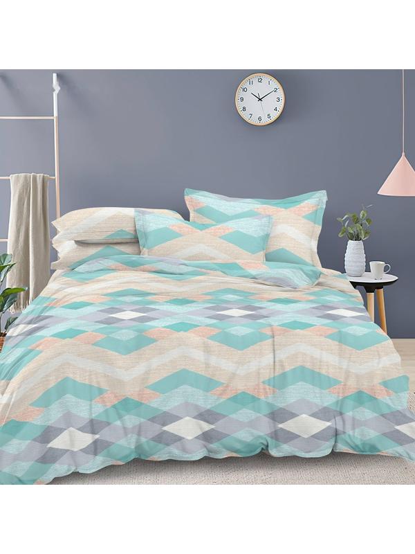 Постельное Бельё 1.5сп Бояртекс, размер 145х215, 145х215, 70х70см 2шт, микрофибра 65г/м, 100% полиэстер