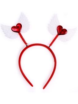 Карнавальный ободок «Ангельское сердце»