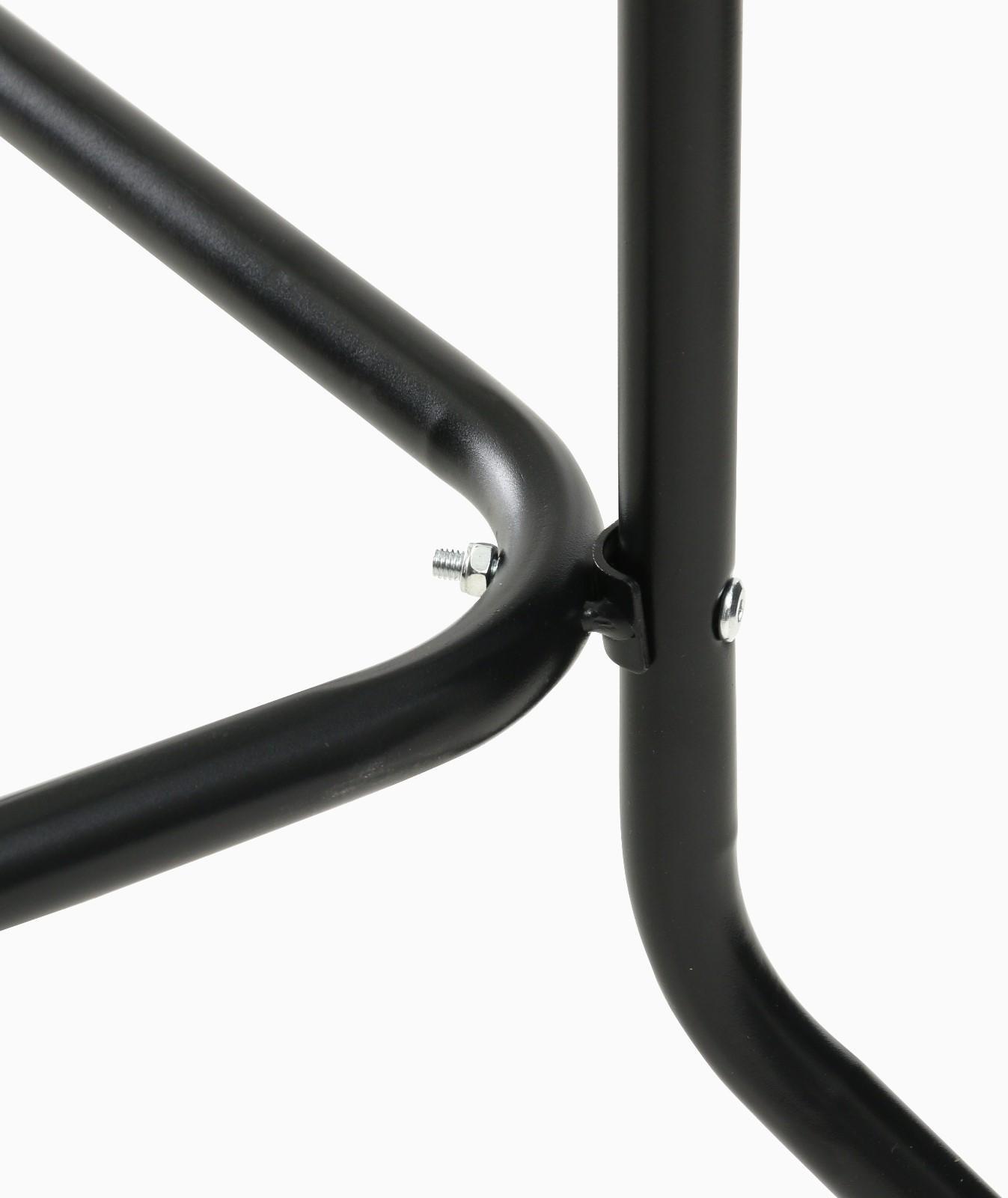 Стол садовый, черный, 80 х 80 х 73 см