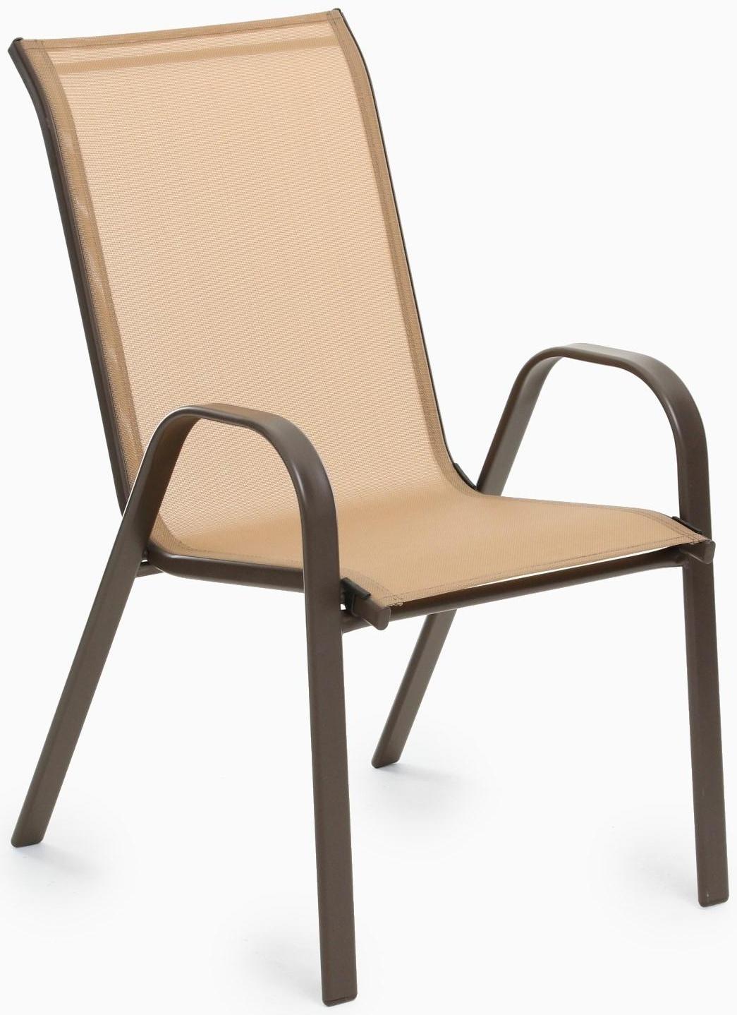 Стул садовый, бежевый, 72,5 х 55,5 х 92,5 см