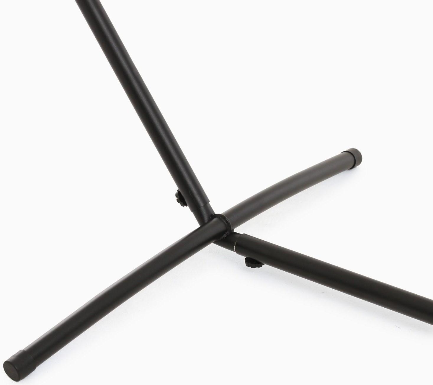 Подставка для гамака, черная, 300 х 120 х 107 см