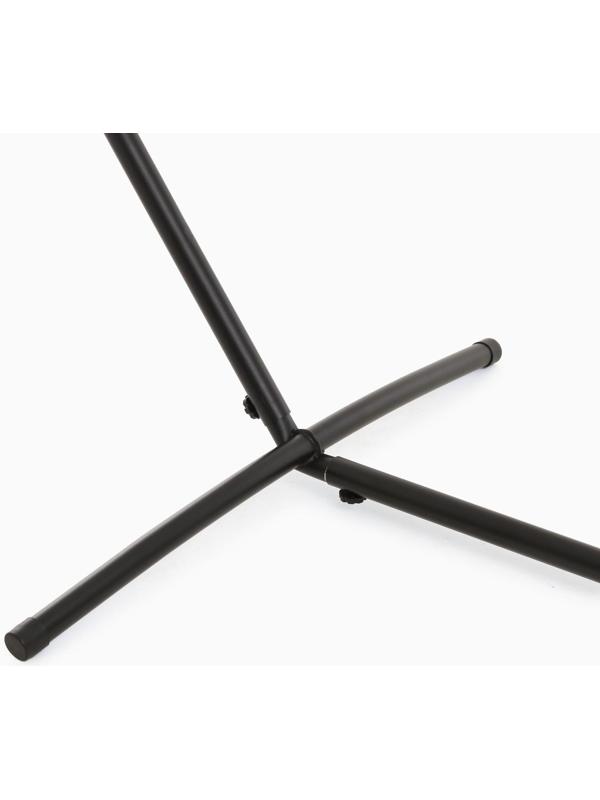 Подставка для гамака, черная, 300 х 120 х 107 см