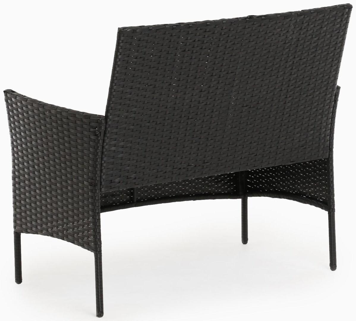 Набор садовой мебели: Стол, диван и 2 кресла