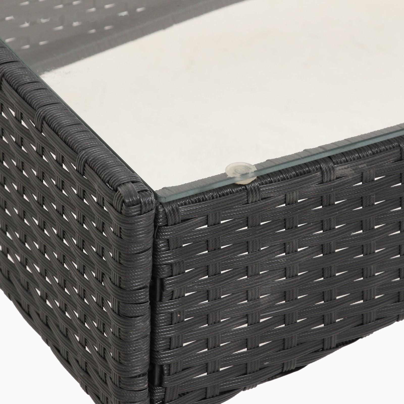 Набор садовой мебели: Стол, диван и 2 кресла