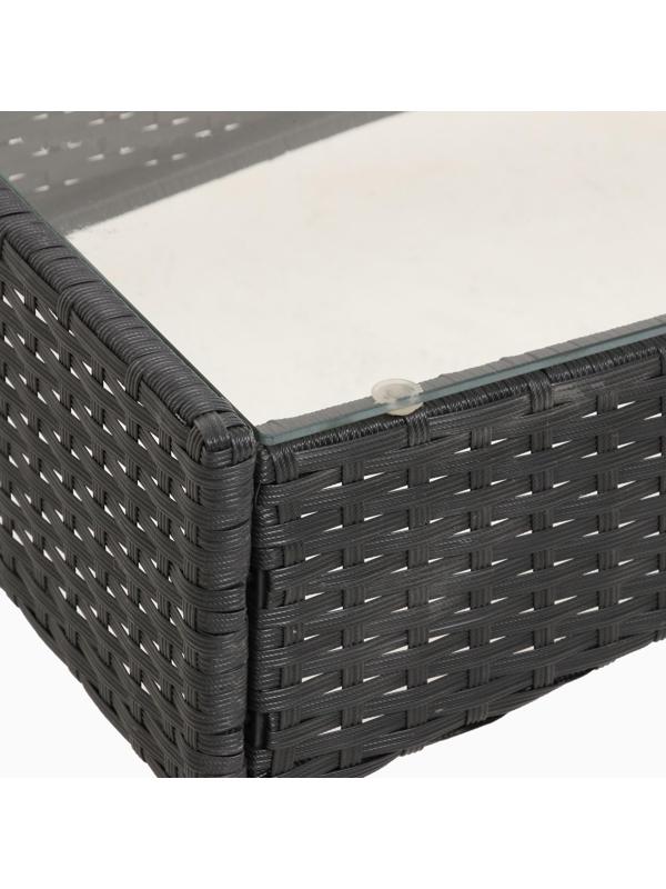 Набор садовой мебели: Стол, диван и 2 кресла