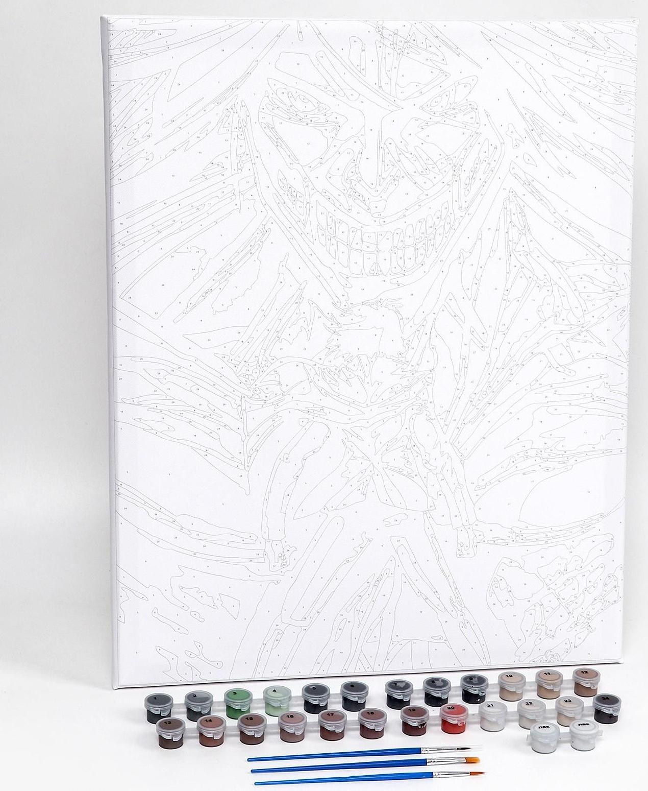 Картина по номерам на холсте с подрамником «Схватка», 40х50 см