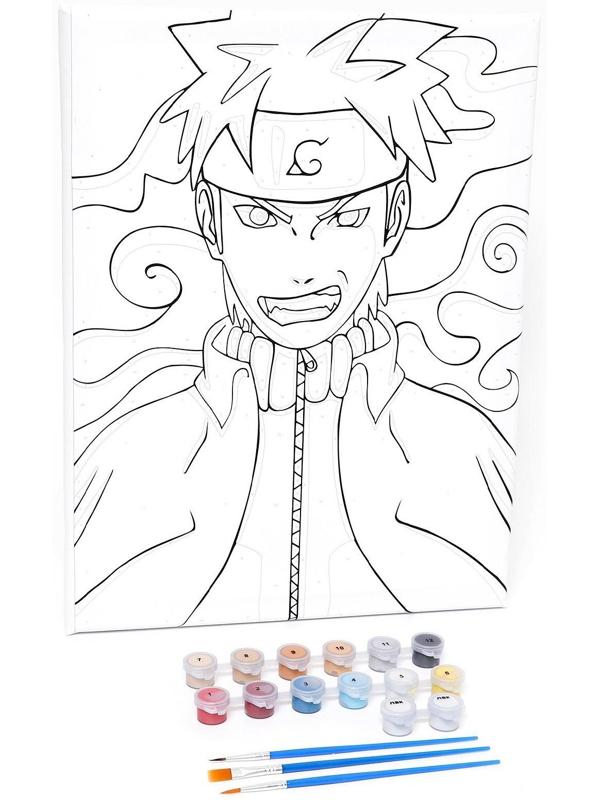 Картина по номерам на холсте с подрамником «Воин», 30х40 см, в пленке