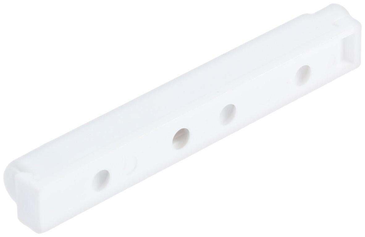 Толкатель TK01 Push-to-Open скрытого монтажа, белый , для стеклянных дверей 86,5