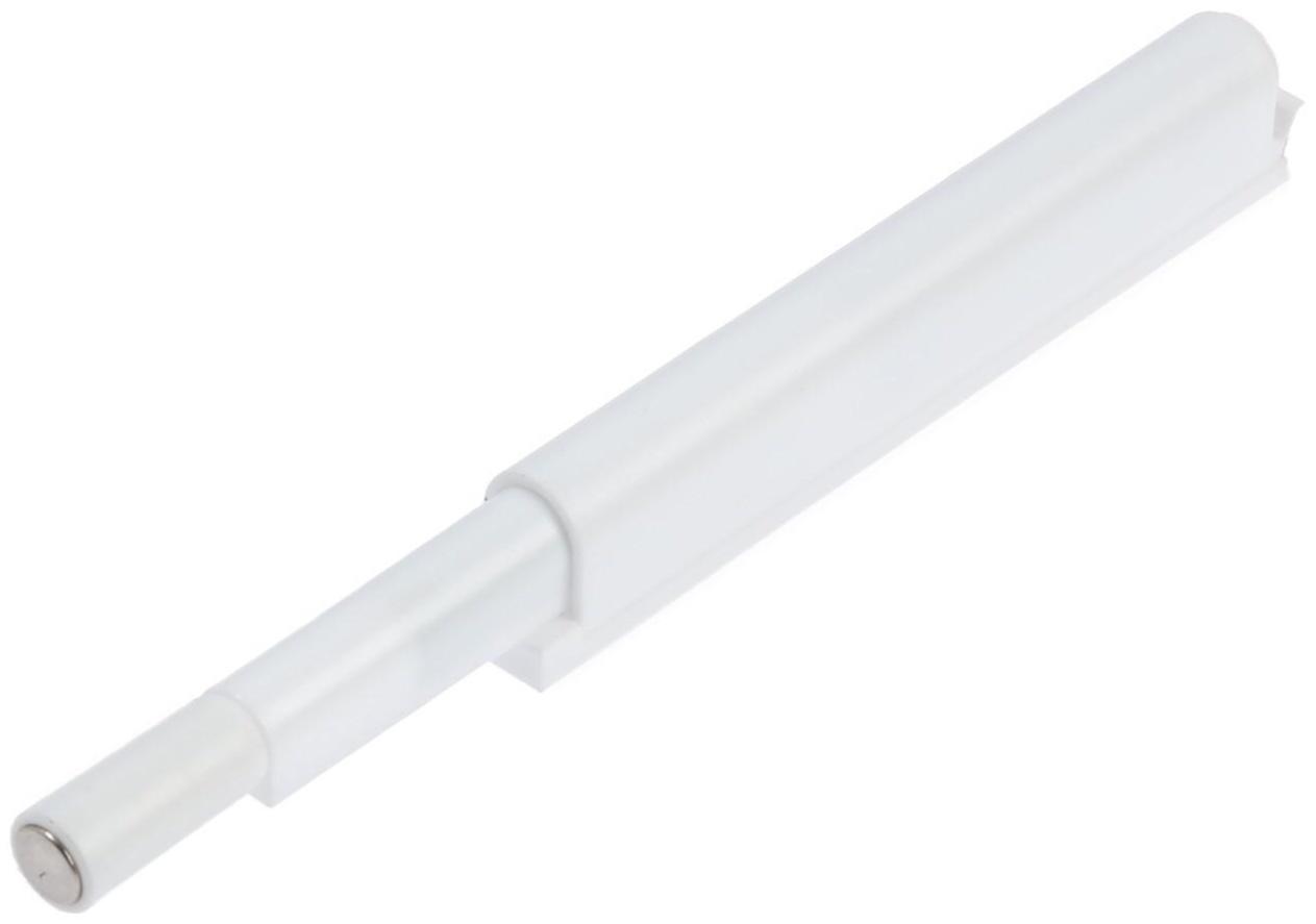 ТолкательTK02 Push-to-Open скрытого монтажа, белый, магнитный, 84 мм