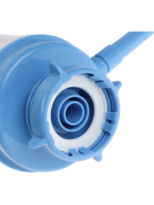 Помпа для воды LESOTO Comfort, механическая, под бутыль от 11 до 19 л, голубая