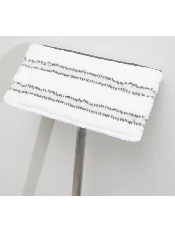 Окномойка с алюминиевым черенком Raccoon, телескопическая ручка, насадка микрофибра, 20,5×12×59(103) см