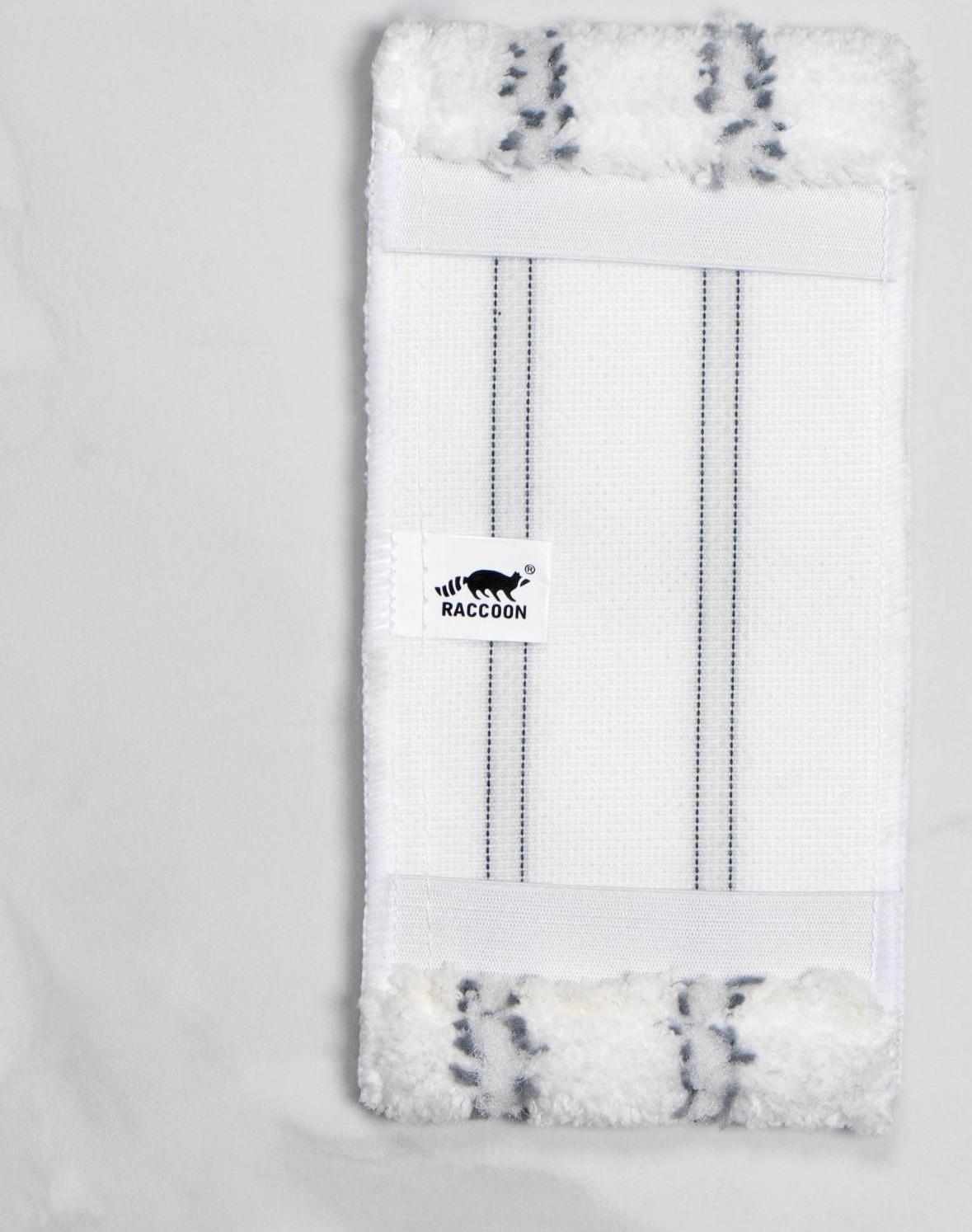 Насадка для окномойки Raccoon, микрофибра, 21×10,5 см, цвет белый