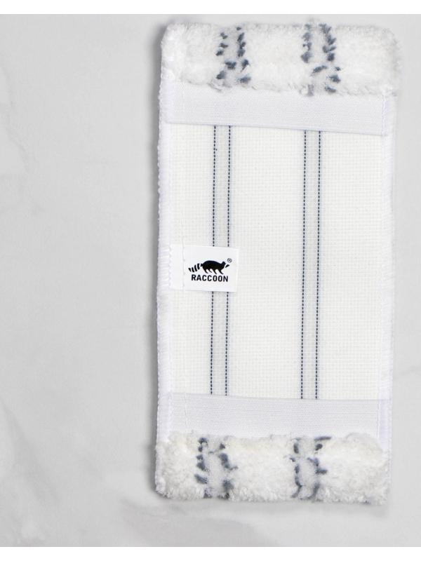 Насадка для окномойки Raccoon, микрофибра, 21×10,5 см, цвет белый