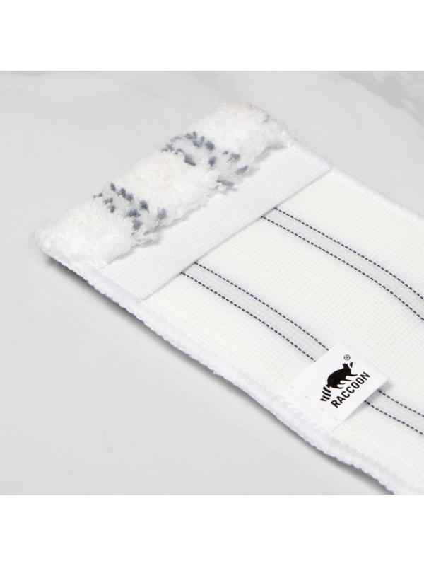 Насадка для окномойки Raccoon, микрофибра, 21×10,5 см, цвет белый