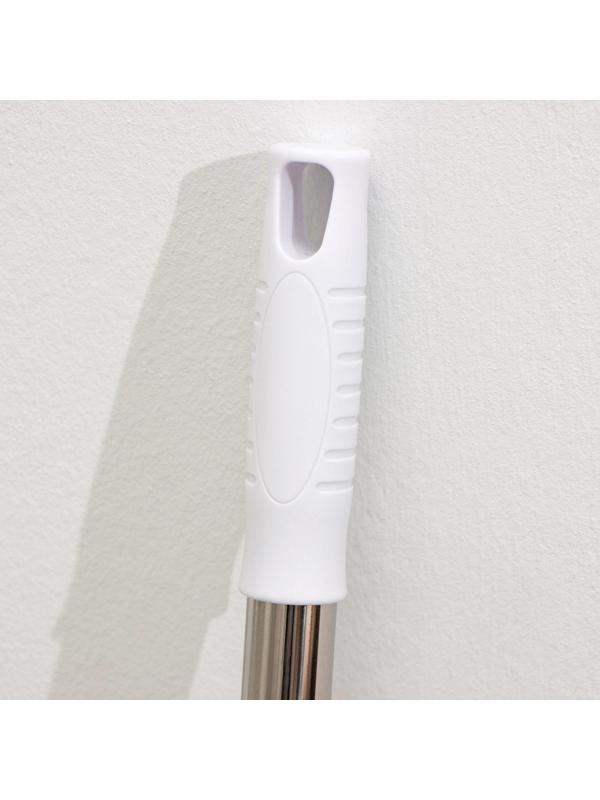 Окномойка бабочка Raccoon, стальная телескопическая ручка, микрофибра, поворот на 180°, 40×10×118(150) см