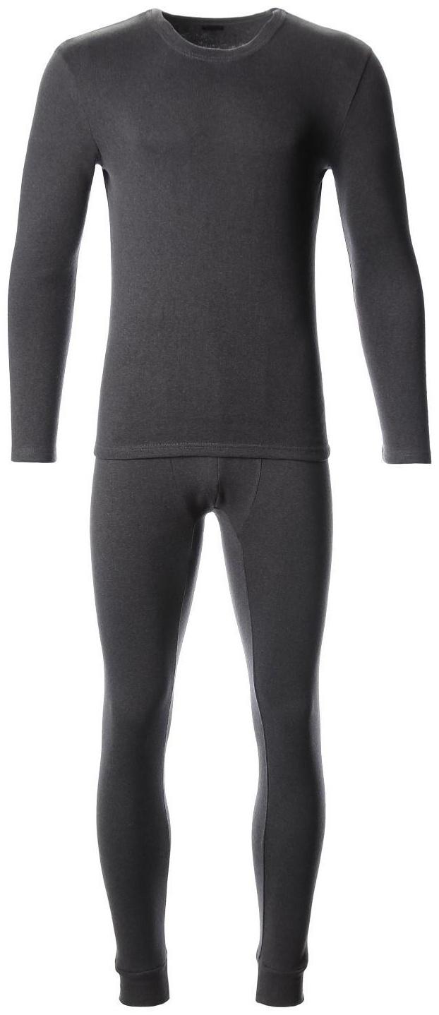 Комплект мужской термо (джемпер, брюки) MINAKU цвет графит меланж, р-р 56