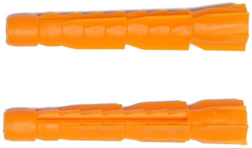 Дюбель ТУНДРА, универсальный, полипропиленовый, 6x42 мм, 50 шт