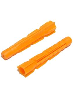 Дюбель ТУНДРА, универсальный, полипропиленовый, 6x42 мм, 50 шт