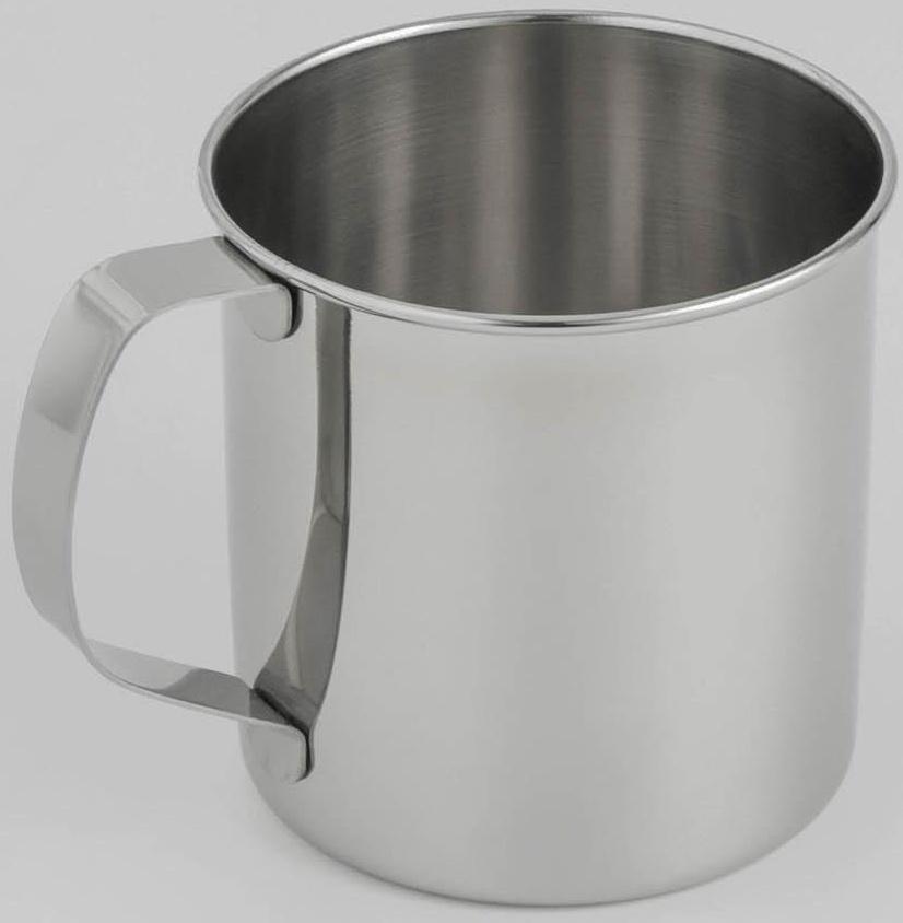 Кружка из нержавеющей стали Доляна «Индия», 500 мл, d=9 см