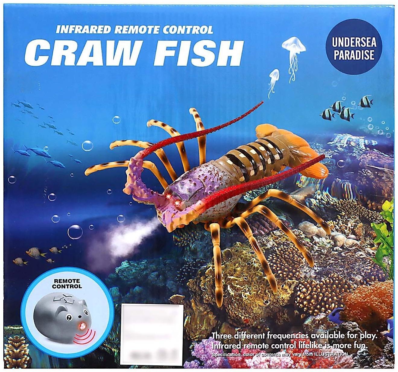 Омар радиоуправляемый Craw Fish, световые эффекты