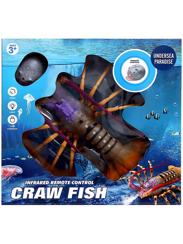 Омар радиоуправляемый Craw Fish, световые эффекты