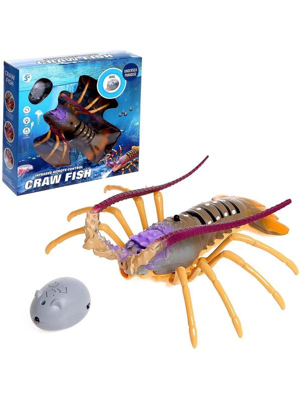 Омар радиоуправляемый Craw Fish, световые эффекты